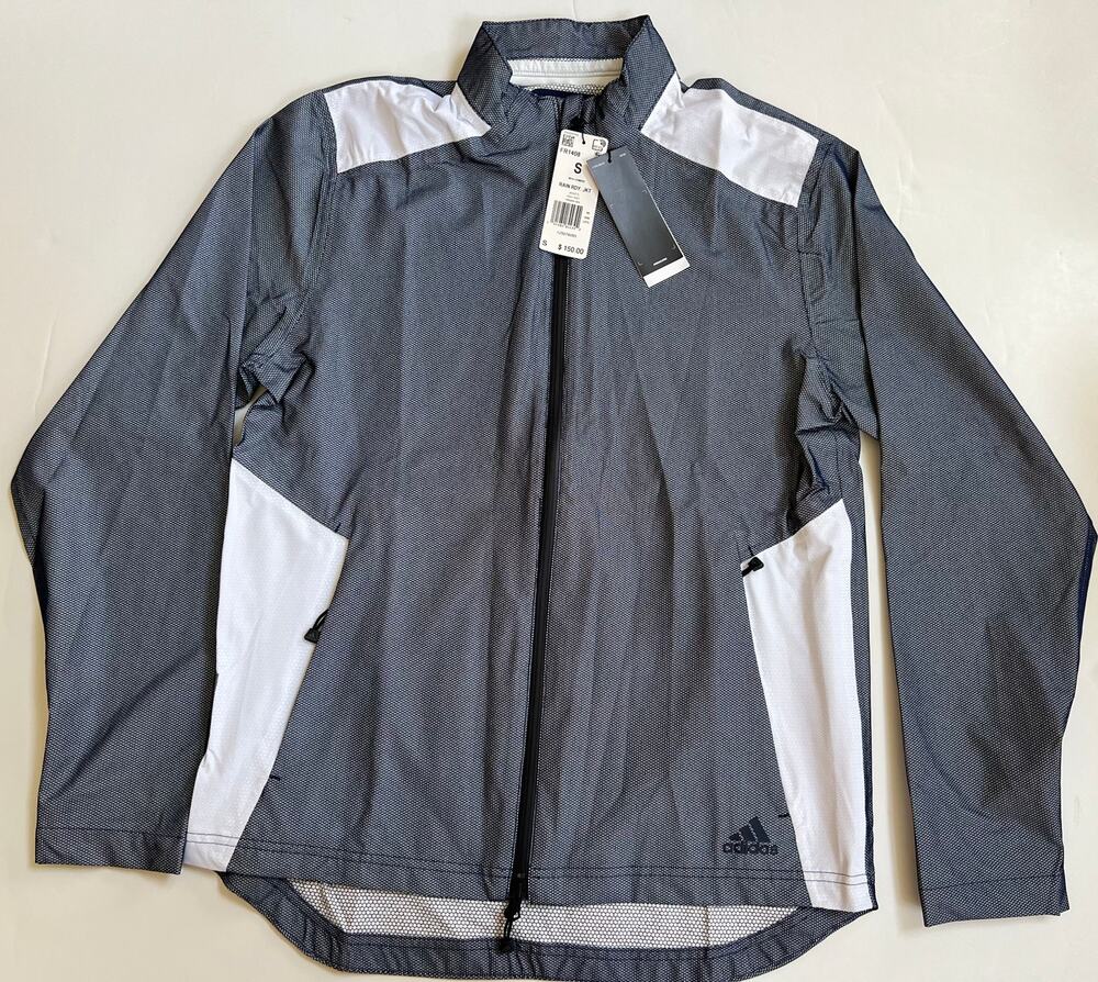 Adidas Golf Rain RDY Navy Blue Jacket FR1408 Men's Size S NWT